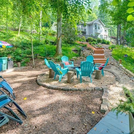 Creekside Hendersonville Haven Hot Tub And Fire Pit Esterno foto