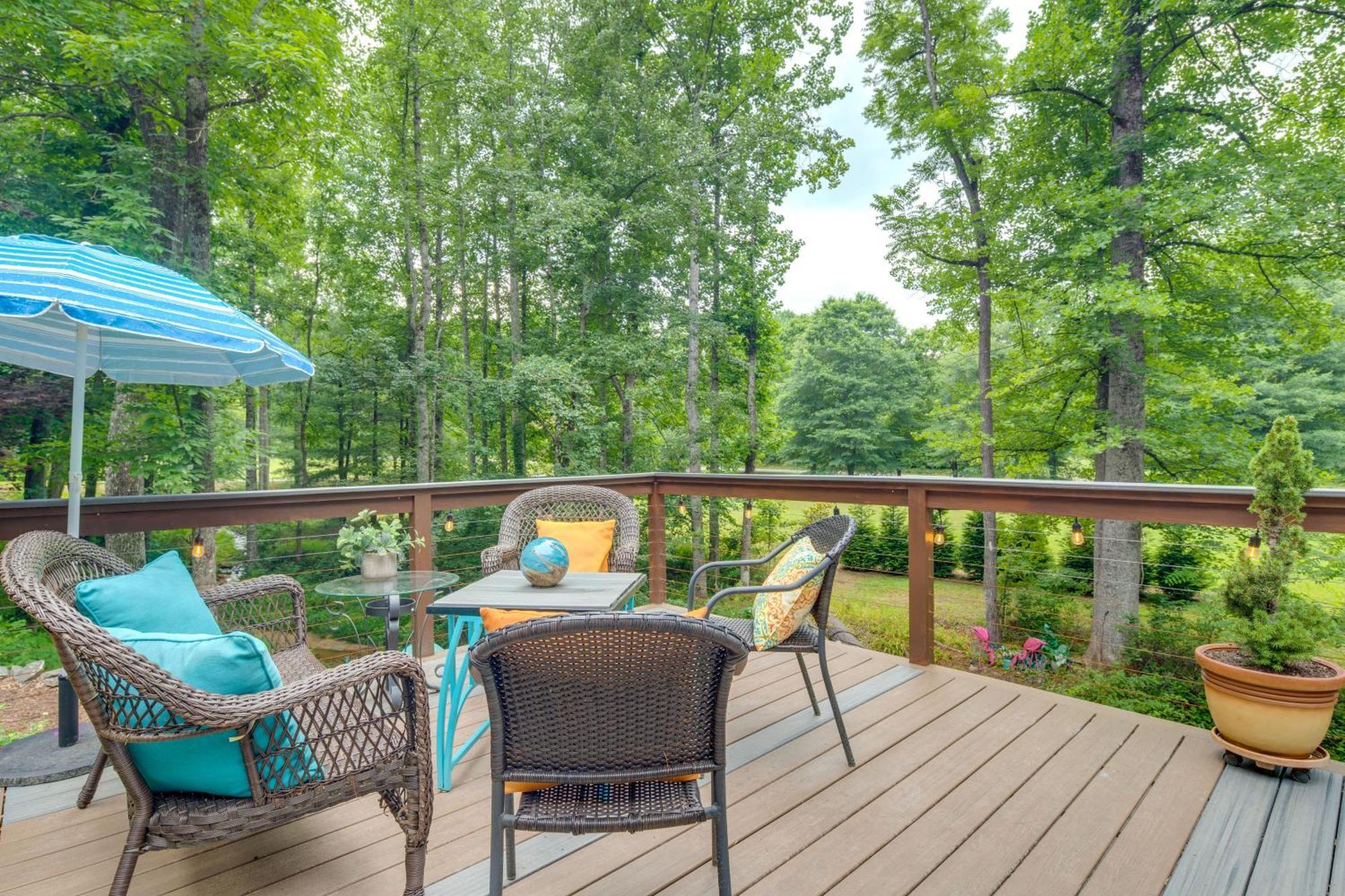 Creekside Hendersonville Haven Hot Tub And Fire Pit Esterno foto
