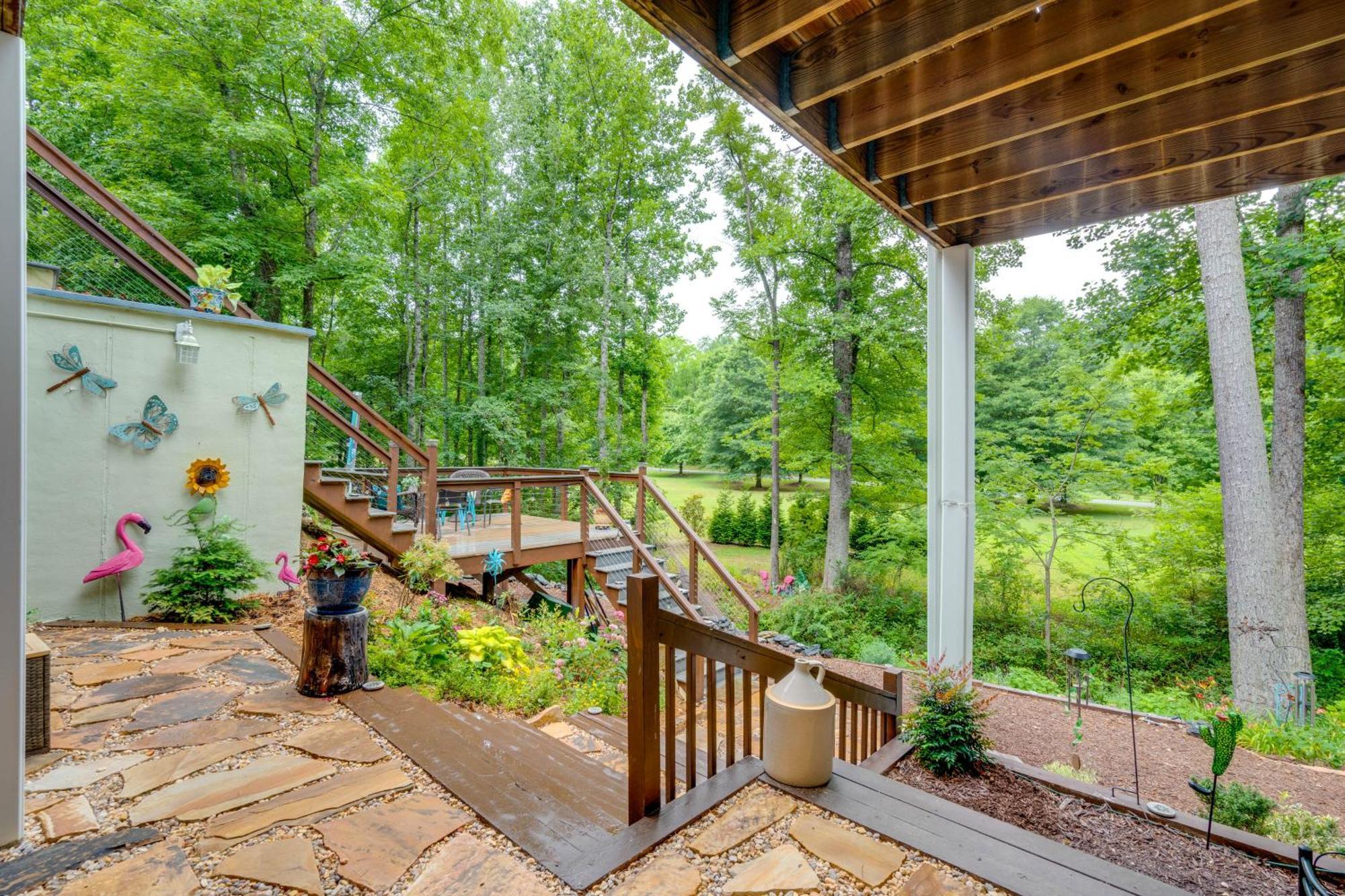 Creekside Hendersonville Haven Hot Tub And Fire Pit Esterno foto